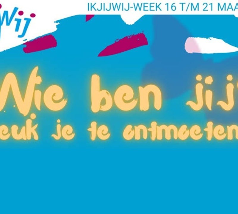 De ikjijwij-week 2026 ging over: Meer onderling contact!