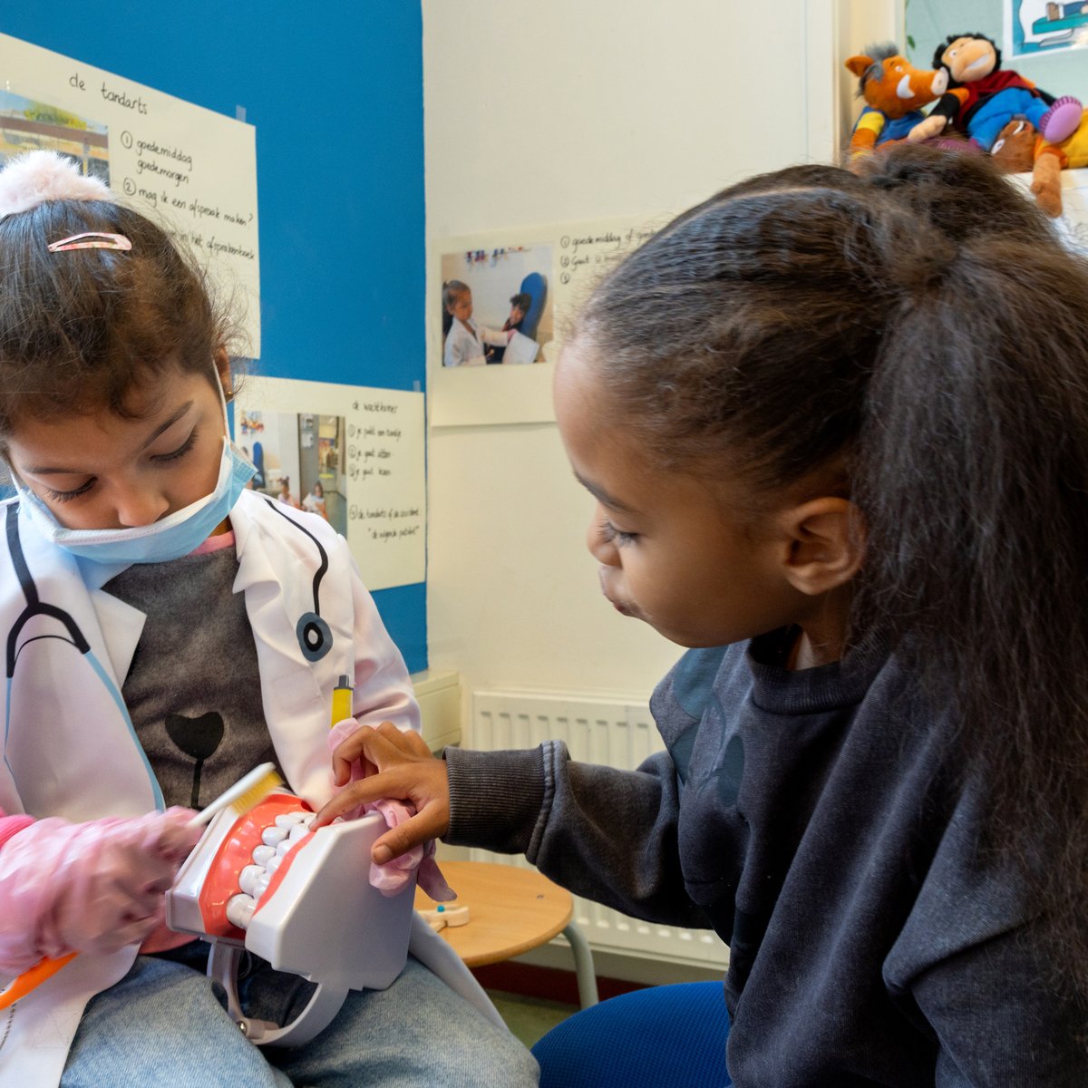 Leren van elkaar door te spelen